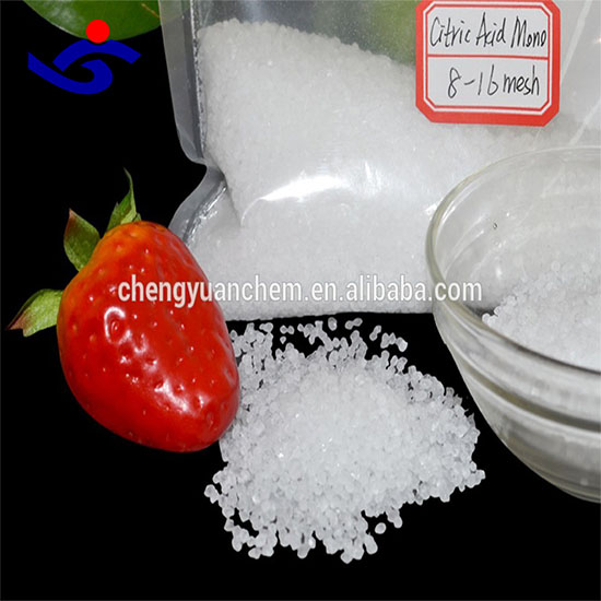 Fabricante da China de alta qualidade a granel de ácido cítrico / ácido cítrico monohidratado com melhor preço